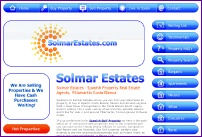 solmarestates.com screen shot of home page